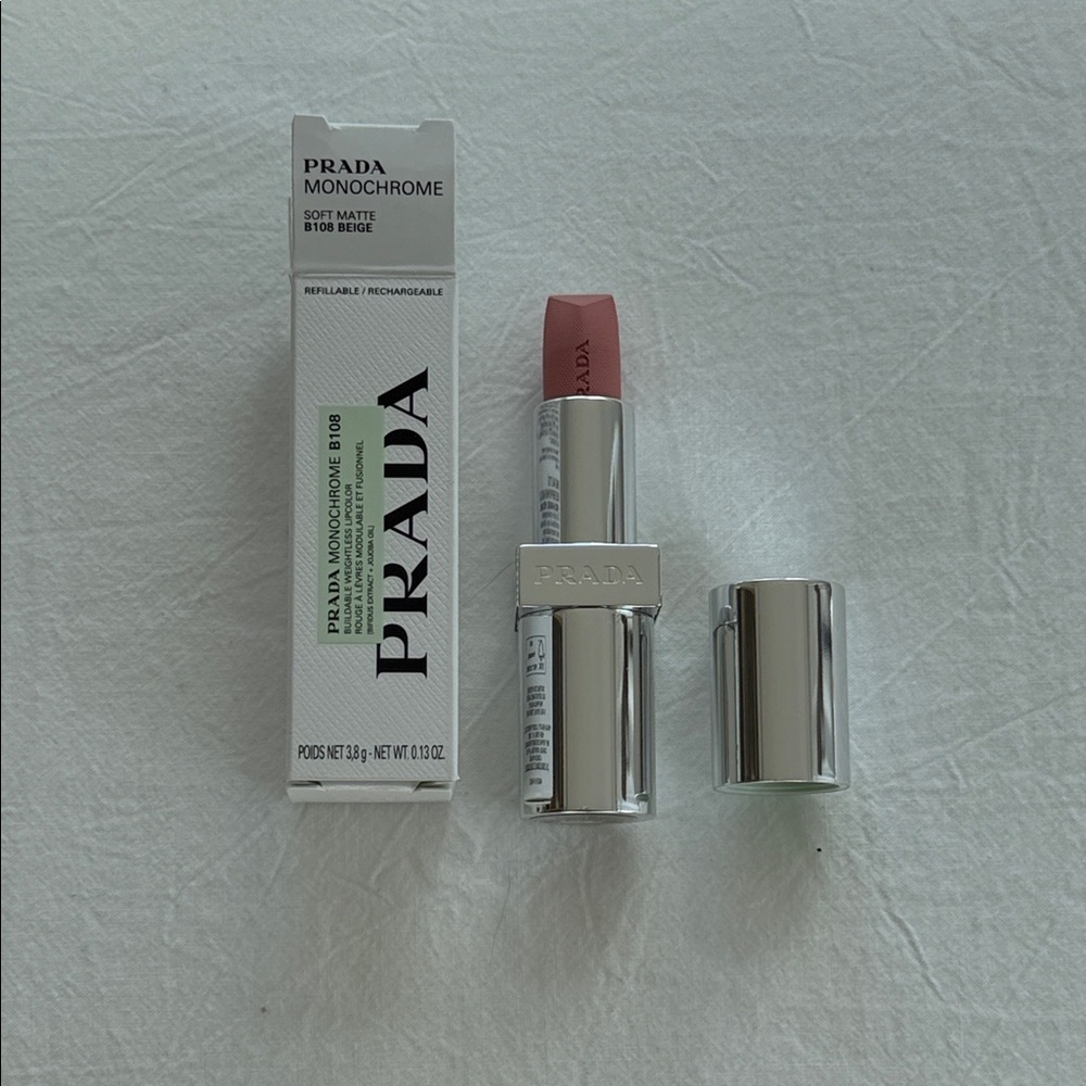Prada Monochrome Soft Matte Lipstick - B108 Beige